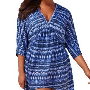 NWT Blue Print Trapeze Cover Up size 18/20